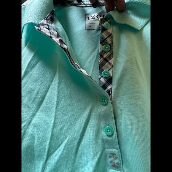 IZOD Golf Mint Green Shirt - Picture 5 of 5